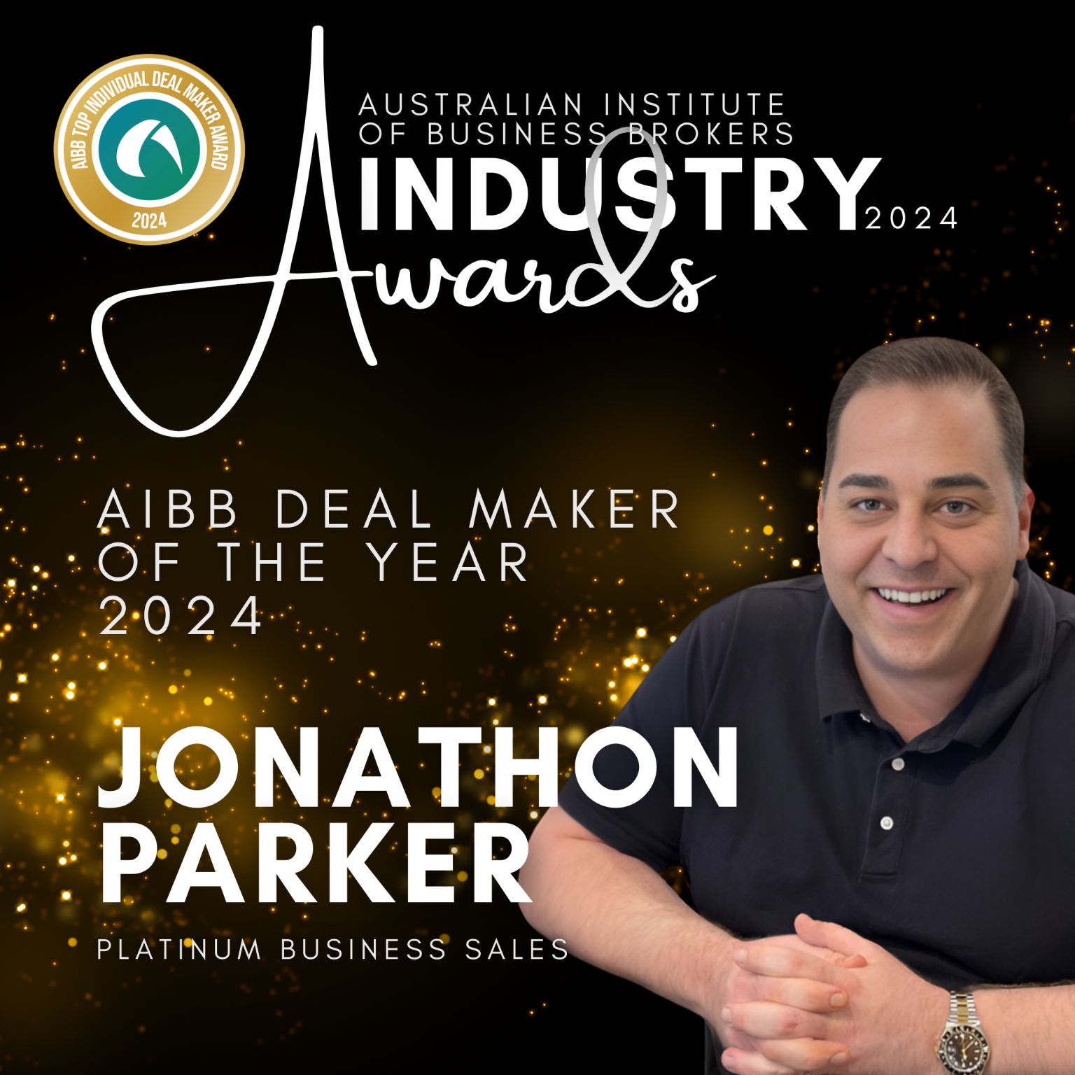 Jonathon Parker AIBB Deal Maker