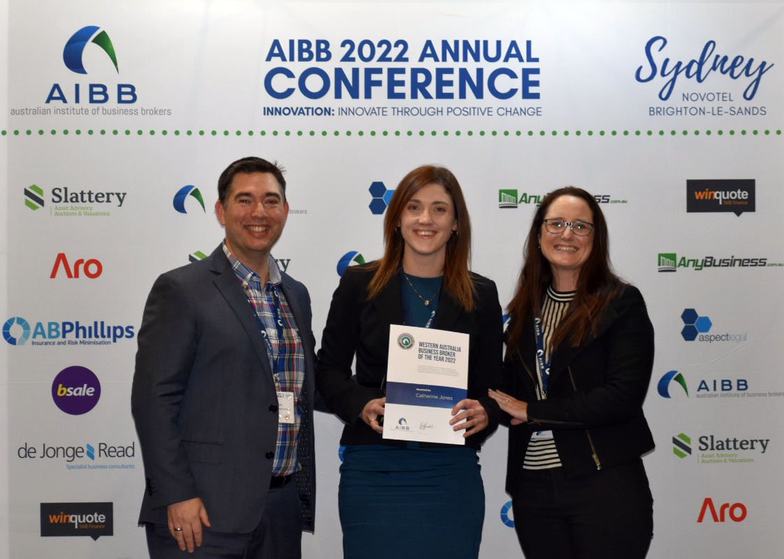 Catherine Jones - AIBB Business Broker of the Year