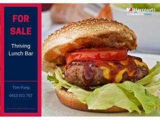 FOR SALE: Thriving Lunch Bar in Prime Industrial Hub