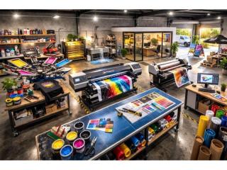 Turnkey Screen Printing & Signage Production Facility