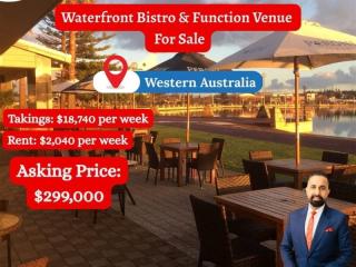 Waterfront Bistro & Function Venue for Sale - WA