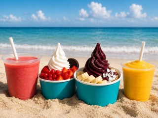 Acai, Froyo, Smoothie & Juice Kiosk -  New Fitout - Prime Location