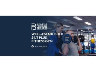 WELL-ESTABLISHED 24/7 PLUS FITNESS GYM (BRISBANE, QLD) BFB4514