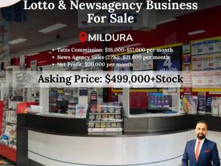 Lotto & Newsagency Business for Sale in Mildura