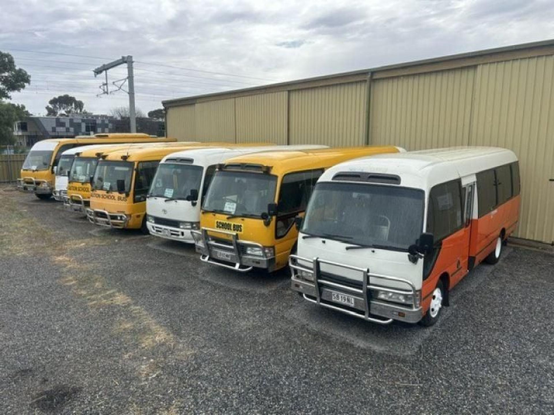 Contracted School Bus & 684074 2