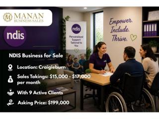 NDIS Business for Sale - Craigieburn