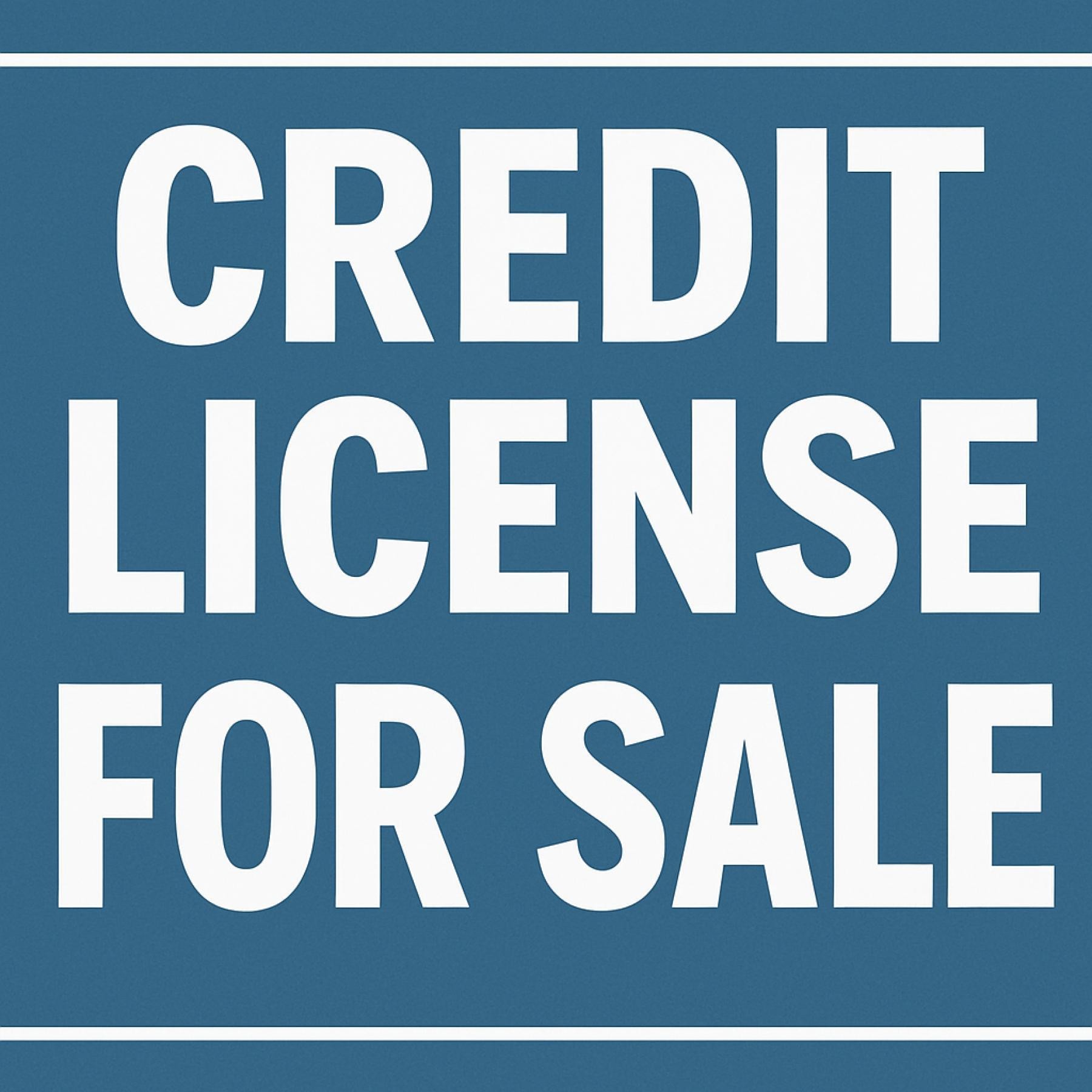 Credit Licence Business For 682527 1