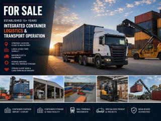 Established Port Transport, Logistics & Container Storage Business