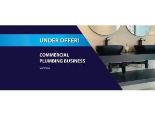 ESTABLISHED COMMERCIAL PLUMBING BUSINESS FOR SALE (VICTORIA) BFB3816