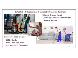 Established Commercial & Domestic Cleaning Business with Minimal Owner Input