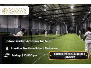 Indoor Cricket Academy for Sale | Northern Melbourne