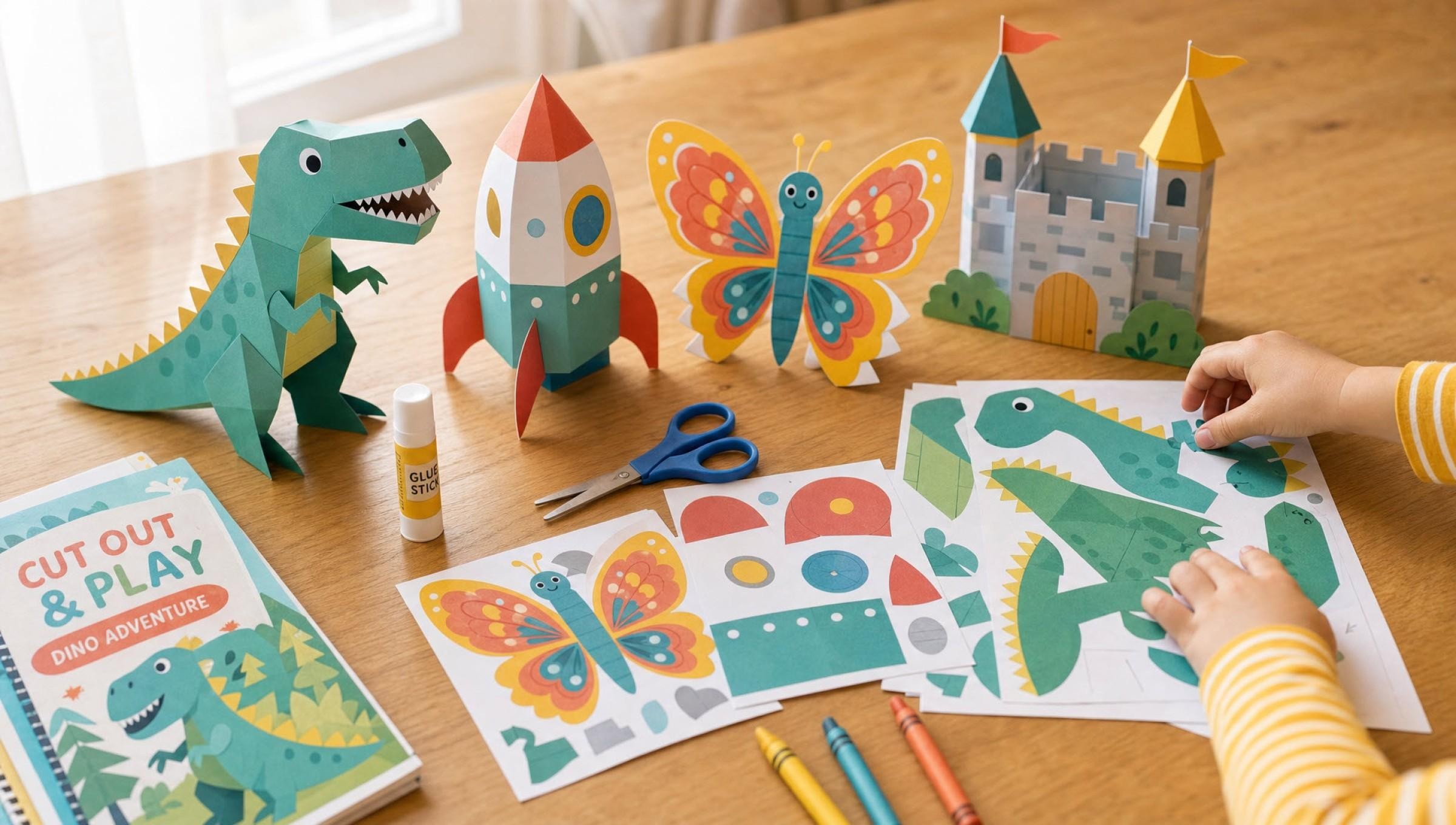 Kids Papercraft Stem Kit 682507 2