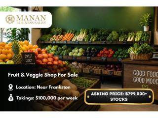 Fruit & Veggie Shop For Sale Near Frankston