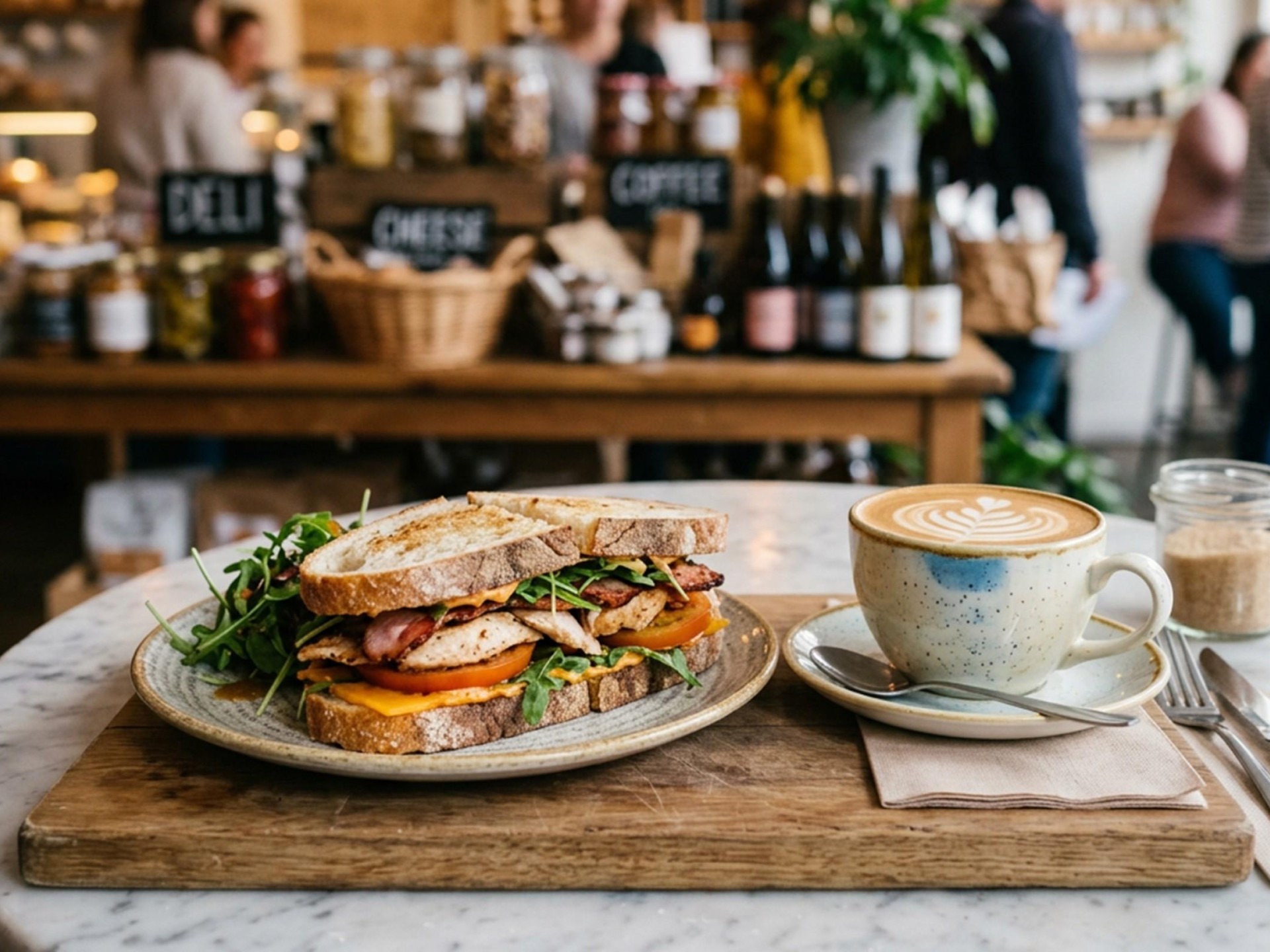 Modern Cafe Deli & 678812 1