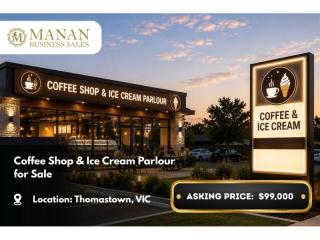 Coffee Shop & Ice Cream Parlour for Sale - Thomastown, VIC