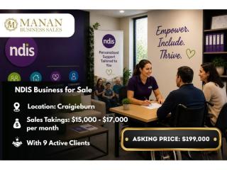 NDIS Business for Sale - Craigieburn