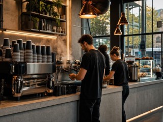 ONE TONNE of COFFEE A WEEK. 15 STORES. ONE EXCEPTIONAL ACQUISITION.