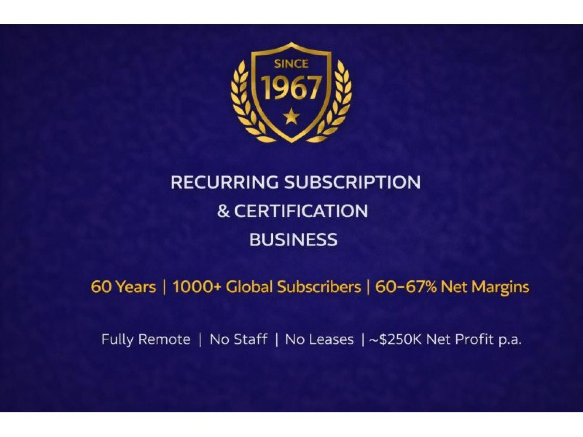 Under Offer! Established Recurring 678605 1