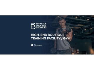 HIGH-END BOUTIQUE TRAINING FACILITY / GYM (SINGAPORE) BFB3127