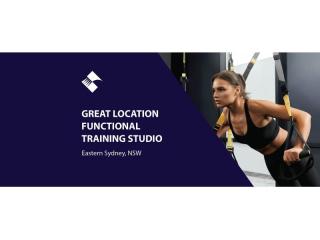 GREAT LOCATION - FUNCTIONAL TRAINING STUDIO (EASTERN SYDNEY) BFB3863