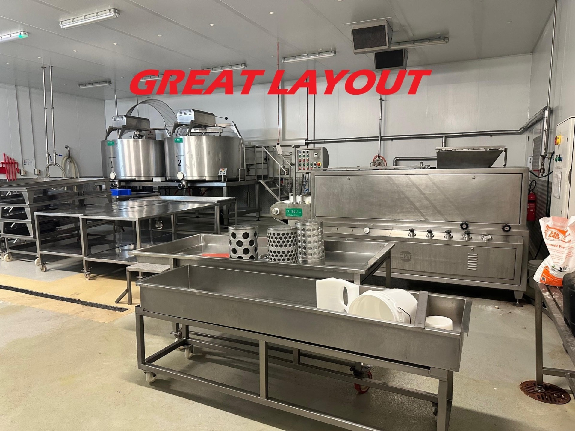 Complete Cheese Manufacturing Plant. 678701 1