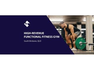 HIGH-REVENUE FUNCTIONAL FITNESS GYM (SOUTH BRISBANE) BFB2964