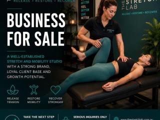 Established Stretch &amp; Recovery Studios - Work-Life Balance Business
