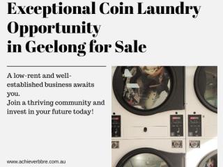 Well Established Low Rent Coin Laundry For Sale – Geelong