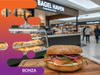 36823 Fully Established & Equipped Bagel Cafe - Prime Location