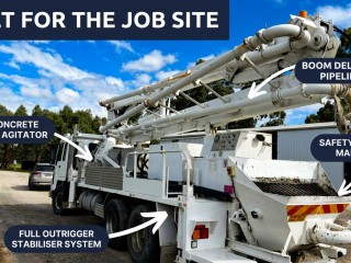 Turnkey Concrete Pump Business - Ready to Operate