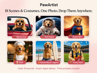 Online Pet Portrait Studio App - Highly Lucrative