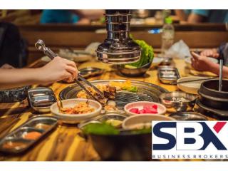 Restaurant - Korean Cuisine   - Halal Korean Charcoal BBQ Buffet - Well known and popular - Nets $15,000 p.w.