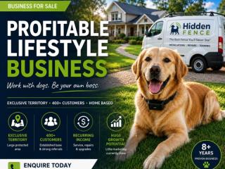 Flexible Lifestyle Business Exclusive NSW Pet Containment Territory