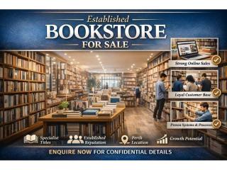 Established Independent Bookstore | Strong Reputation | Multi-Channel Revenue