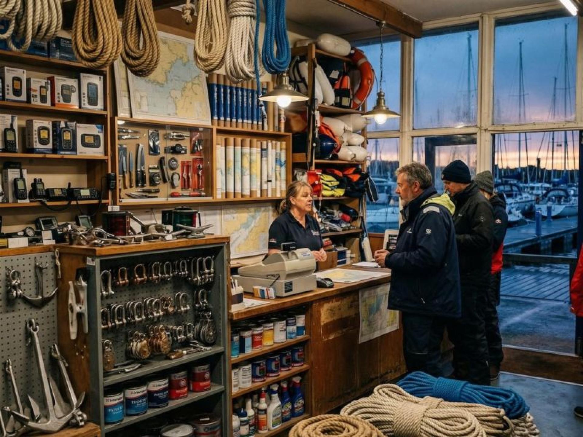 Marine Chandlery Business Tropical 666375 3