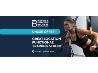GREAT LOCATION - FUNCTIONAL TRAINING STUDIO (EASTERN SYDNEY) BFB3863
