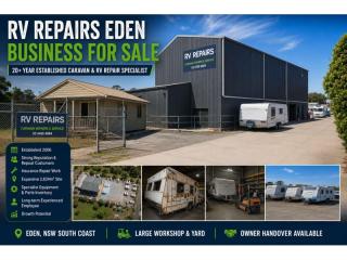 RV Repairs Eden Established 20+ Year Caravan, RV & Insurance Repair Business