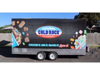 Cold Rock Mobile Van - No Rent, High Margins